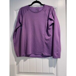 Patagonia Capilene Midweight Baselayer Women’s Med. Purple Polartec Long Sleeve